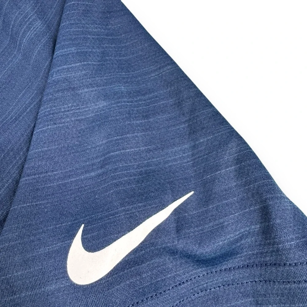 Nike Dri-Fit NFL Dallas Cowboys Blue/White Spellout Logo Mens Large EUC